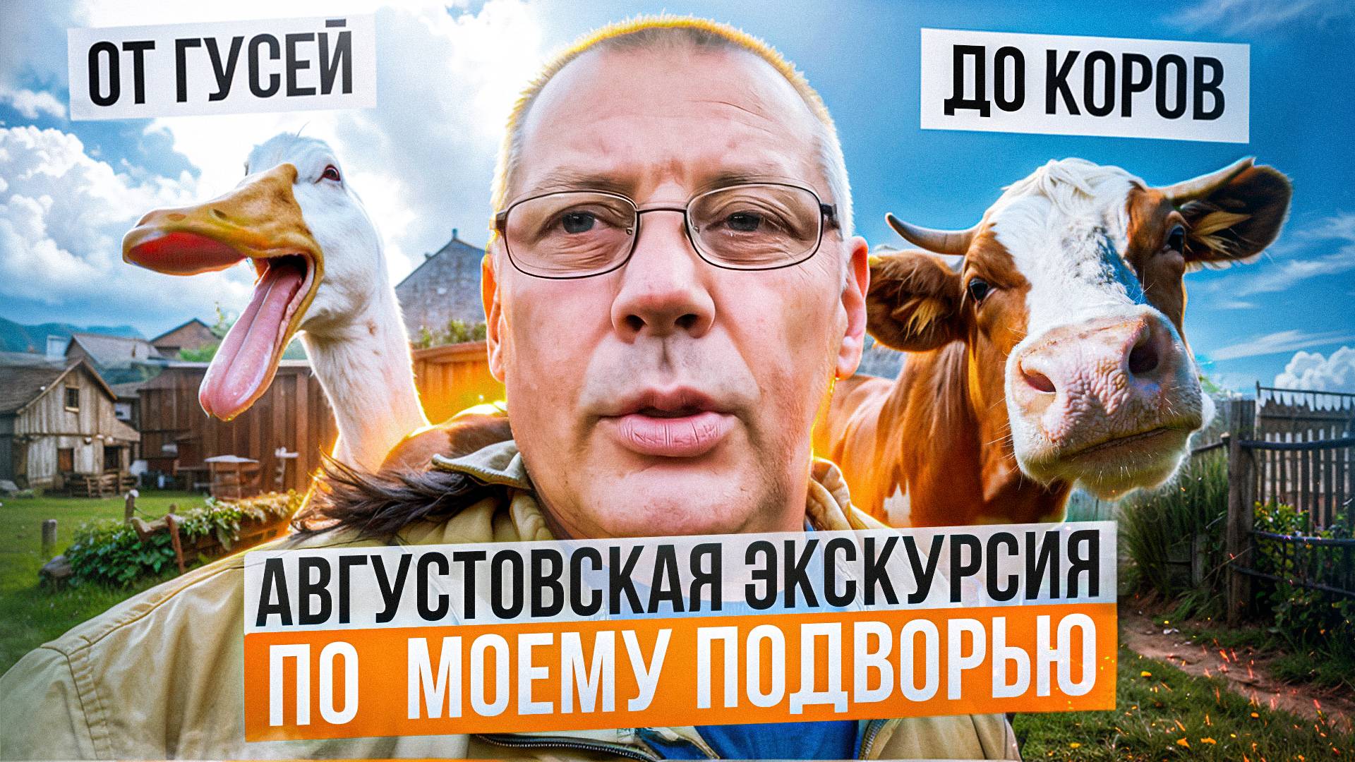 Обзор "Моего Подворья" в августе: от гусей до телочек📚🏠📆🐥🐄