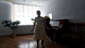 Пестрый мотылек. муз.Р.Шумана,рус. текст Я.Родионова. Толстых Ульяна.