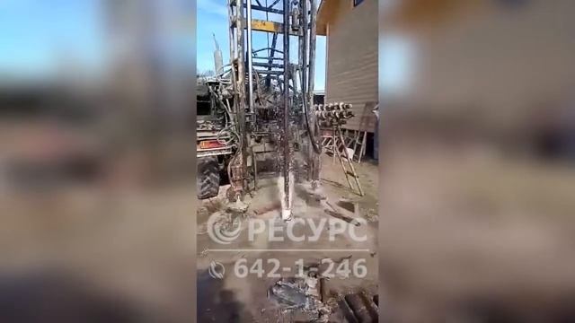Бурение скважины в КП "Ульяновка" Тосненского района