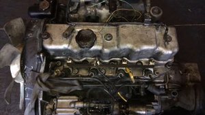 Двигатель D4BF-2421621 2.5 TCi 99 л.с. Hyundai Galloper – запуск
