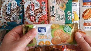 Продукты без глютена, и без сахара, распаковка посылки