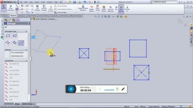 Solidworks Tutorial For Beginners | SKETCH TOOLS | ENGINEERING STUDY MATERIALS #1