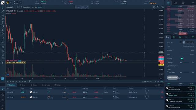 3. Auto borrowing, Take profit and Stop loss preview, hedging mode, closing the position in 1 click смотреть онлайн