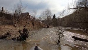 Река Воря от д. Голыгино до г. Красноармейска. Открытие водного сезона 2021 года