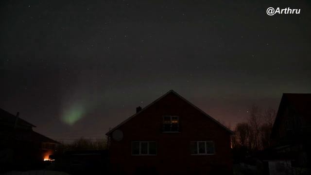 Северное сияние 17 марта 2015 г. (Northern lights 17 mar 2015) (Расширенная версия) смотреть онлайн