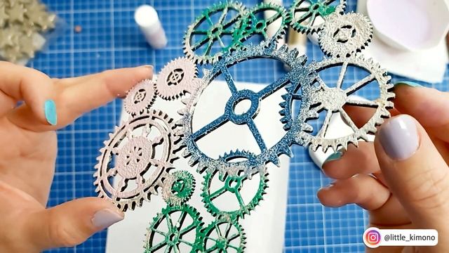 CTC Steampunk con Chipboard de Stamperia ❣️ Artemania Scrapbooking DT смотреть онлайн