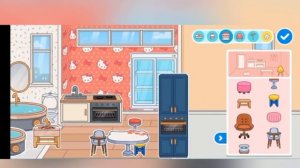 Toca Boca Милана строит дом