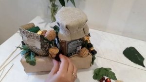 DIY Как сделать букет из ЧАЯ, КОФЕ и КОНФЕТ. Мужской букет своими руками. Товары для декора.
