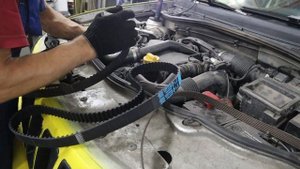 Большое ТО дизельного Дастера и замена помпы