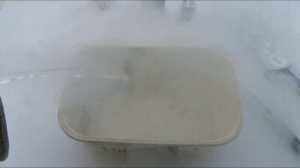 Холодная посадка жидким азотом.