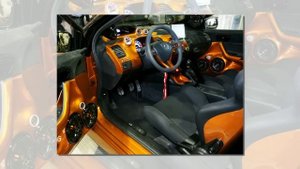 Вот так нужно делать тюнинг салона автомобиля!