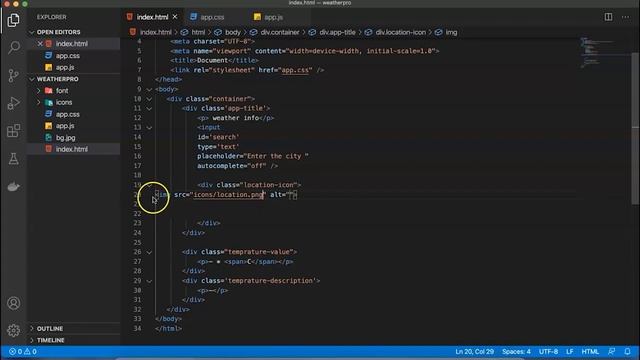JavaScript Project | How To Create A Weather App In JavaScript | JavaScript Tutorial | Simplilearn