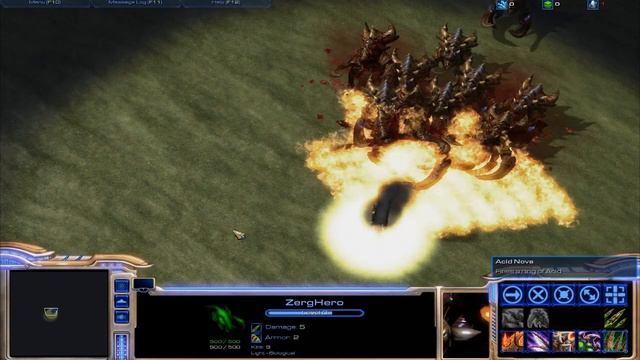 Starcraft 2 Editor Custom Ability Firebreath смотреть онлайн