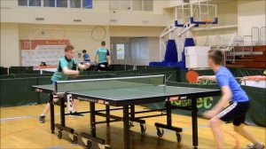 Table tennis. Волегов Сергей - Чукомин Кирилл [HD - 1080]