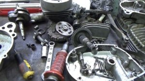 Мопед _Рига 22_ перебрали двигатель Ш-58.