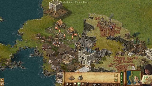 New Game : Stronghold Definitive Edition | Game play Very hard смотреть онлайн