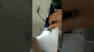 Обмётка края с леской на оверлоке