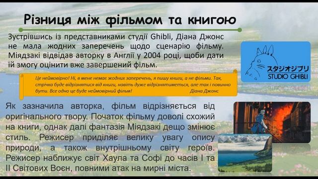 Мандрівний замок Хаула - Презентация