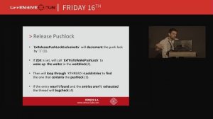 OffensiveCon18 - Nick Sampanis- Windows 10 RS2/RS3 GDI Data-Only Exploitation Tales