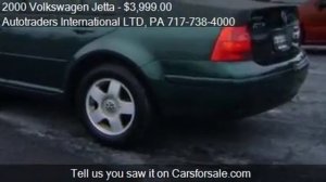 2000 Volkswagen Jetta for sale in Ephrata, PA 17522 at the A