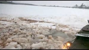 МТЛБ и ГТТ да не утонули!!!