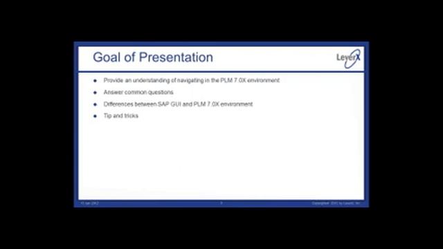 Essentials of Navigation in SAP PLM 7 0x Video Preview 2012 12 13 смотреть онлайн