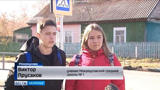 В Мокроусове и Куртамыше установили пешеходные переходы около учебных заведений смотреть онлайн