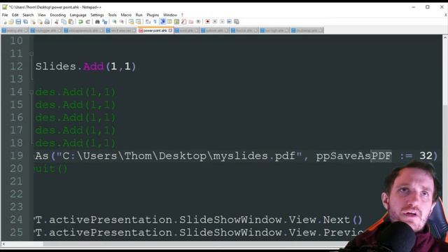 AutoHotkey - Microsoft Office - PowerPoint Coms смотреть онлайн