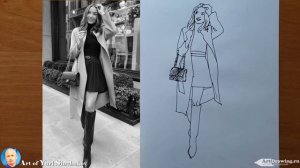 как рисовать скетчи людей как нарисовать человека