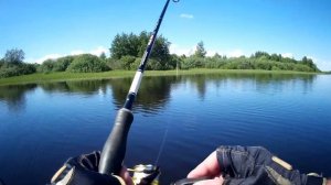 Исследуем богатства Волхова. Июнь - на рыбалку плюнь!? (рыбалка на хищника) #2