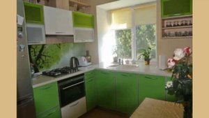 Маленькая кухня 5-6 кв м. Дизайн маленькой кухни в современном стиле.