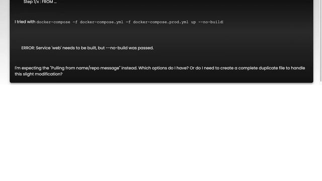 Docker Compose how to extend service with build to use an image instead смотреть онлайн