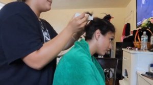 Indian Women Headshave from Long Black Hair to Bald || Women Long Hair to Headshave