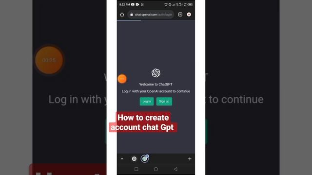 how to use chat gpt || chat Gpt account create || #ChatGpt #openai #artificialintelligence