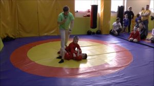 САМБО для детей в Бутово (соревнование детей 4-6 лет)