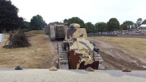 Original World War I Tank Renault FT [FT-17] Driving at Tankfest 2018