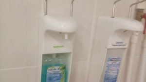 Дозатор для жидкого мыла и антисептика локтевой SARAYA