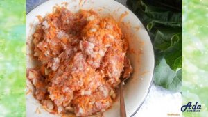 Голубцы из ревеня Рецепт, пошаговый, как приготовить, видеорецепт