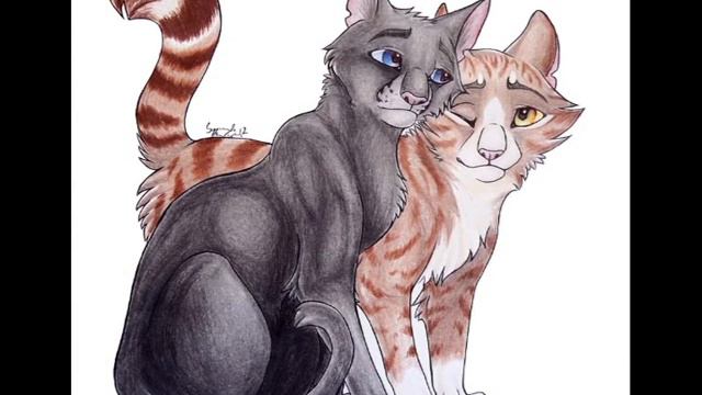 "Коты-Воители" Листвичка и Грач смотреть онлайн