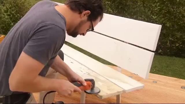 Грубая шлифовка тарельчатым кругом Fein. смотреть онлайн