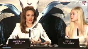 Angelina Jolie & Elle Fanning Interview - Maleficent & Princess Aurora