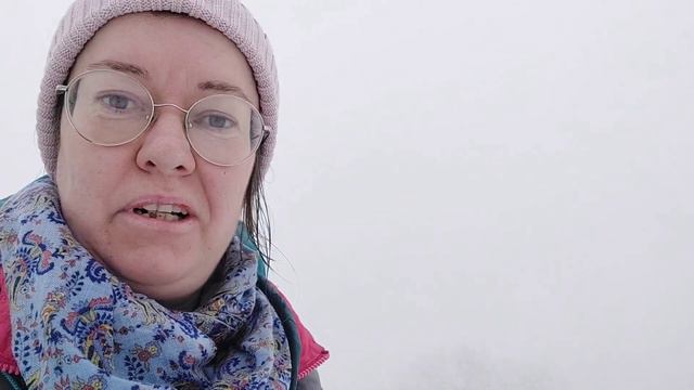 Парагильмен. Восхождение по снегу с детьми