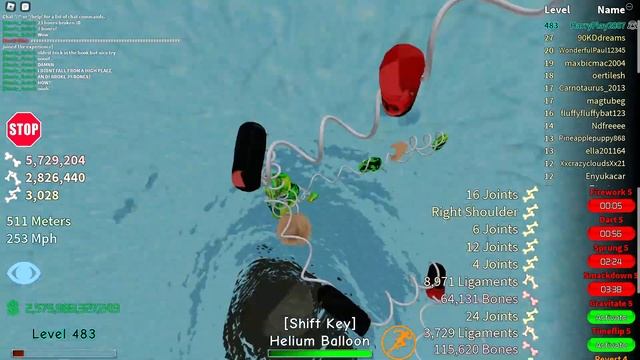 Breaking 15M bones in Roblox Broken Bones IV смотреть онлайн