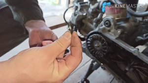 Замена коленвала на Yamaha Gear 4т,Jog SA36