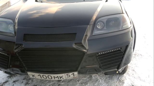 тюнинг переднего бампера и фар ACURA MDX смотреть онлайн