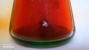 Реакция меди и азотной кислоты. Получение диоксида азота. Reaction of copper and HNO3/ Making NO2.