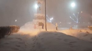 Глобальный снегопад. Дальний Восток Приморский край.  16.02.2020г Фокино - Тихас.