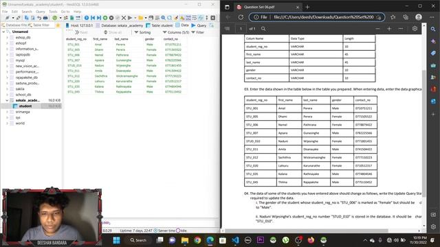 Java Institute | database management systems | questions set-6 смотреть онлайн