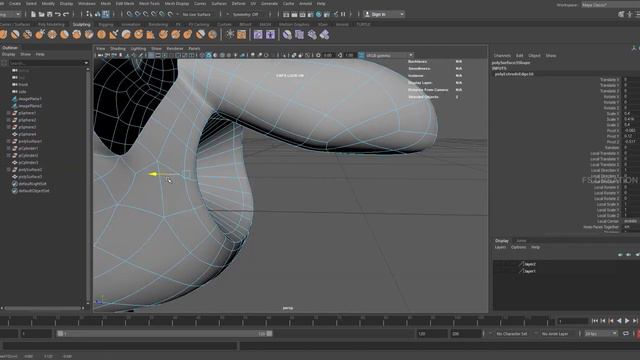 3D Modeling Timelapse Maya | Cartoon Squirrel | FS CREATiON смотреть онлайн