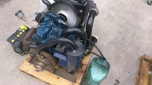 Запуск контрактного двигателя Kubota Z482-595068